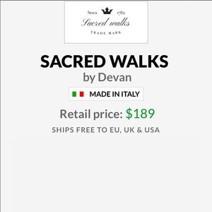 Sacred walk running shoes